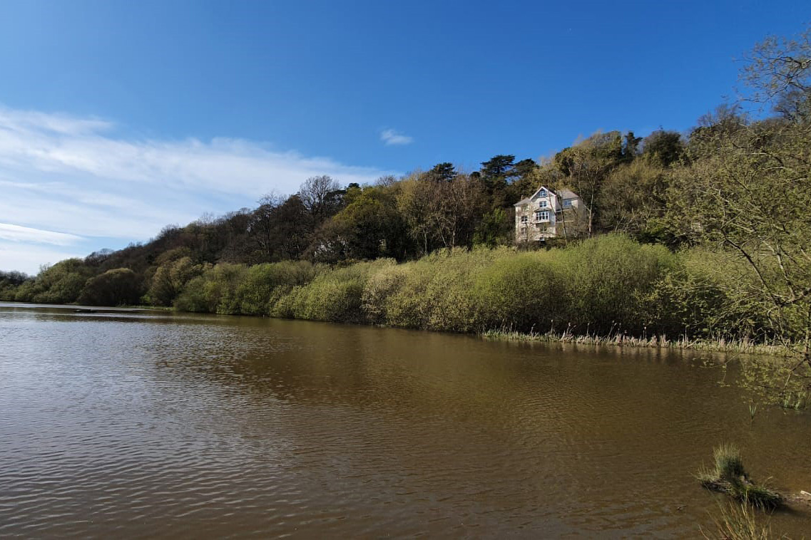 Holiday home by lake in North Devon